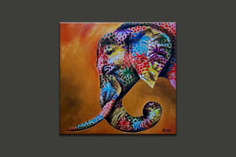 Bunter Elefant